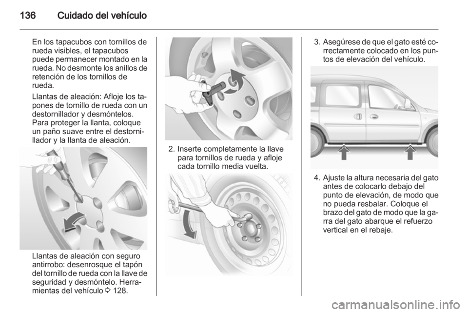 OPEL COMBO 2011.5  Manual de Instrucciones (in Spanish) 