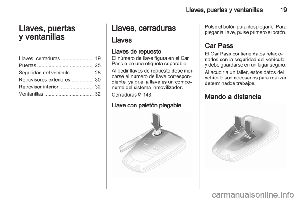 OPEL COMBO 2011.5  Manual de Instrucciones (in Spanish) 