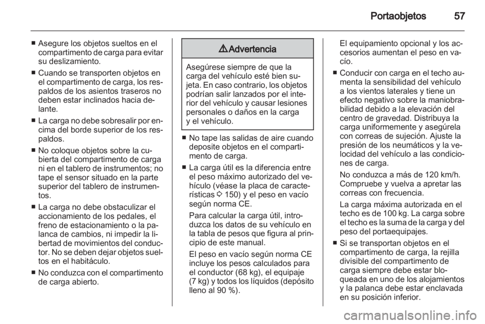 OPEL COMBO 2011.5  Manual de Instrucciones (in Spanish) 