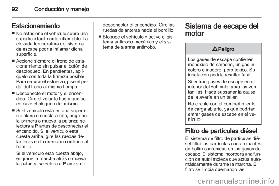OPEL COMBO 2011.5  Manual de Instrucciones (in Spanish) 