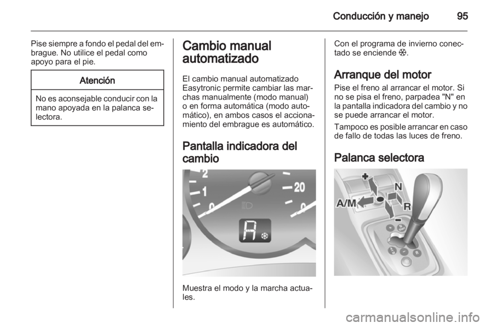 OPEL COMBO 2011.5  Manual de Instrucciones (in Spanish) 