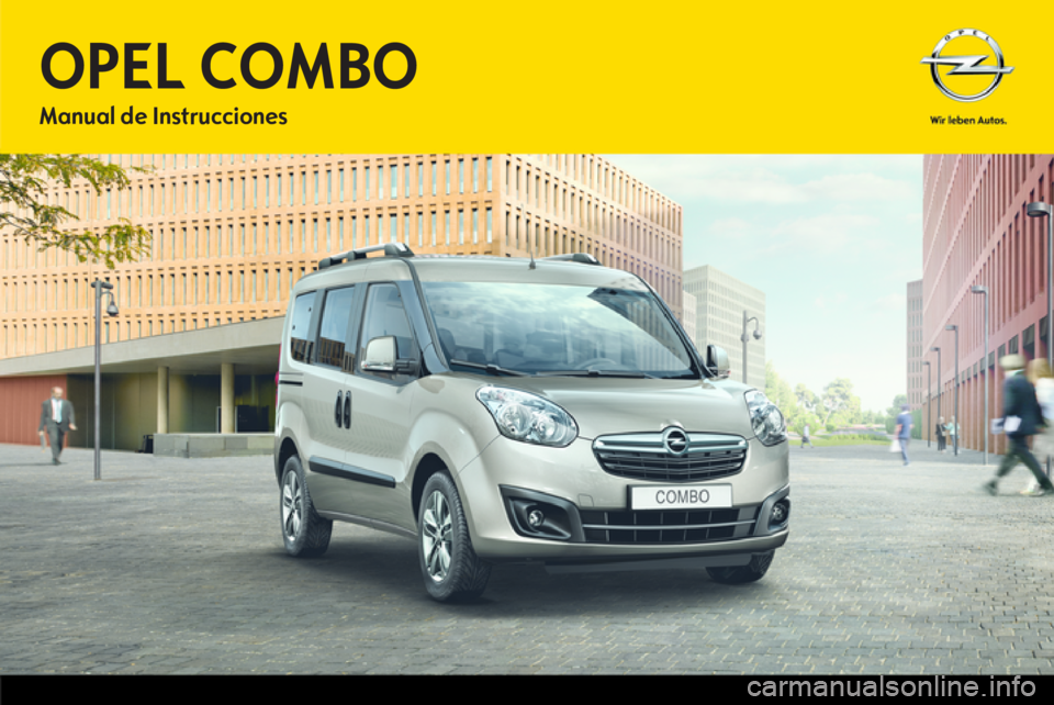 OPEL COMBO D 2012  Manual de Instrucciones (in Spanish) 