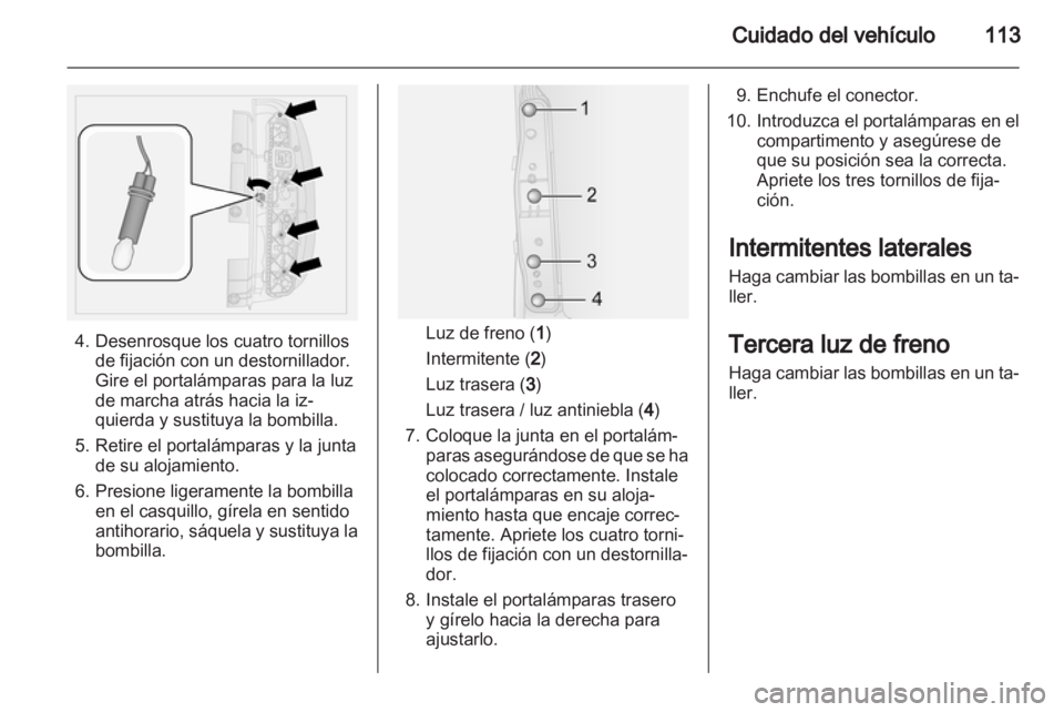 OPEL COMBO D 2012  Manual de Instrucciones (in Spanish) 