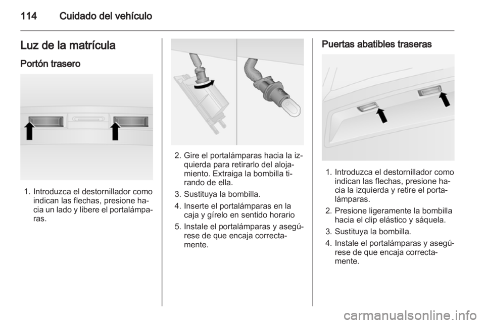 OPEL COMBO D 2012  Manual de Instrucciones (in Spanish) 