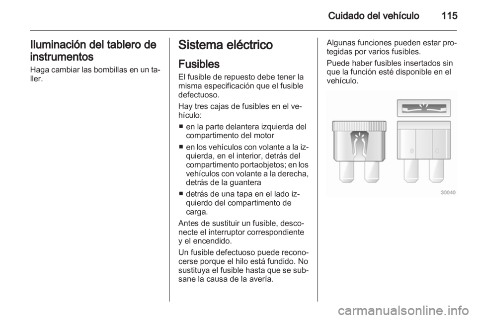 OPEL COMBO D 2012  Manual de Instrucciones (in Spanish) 