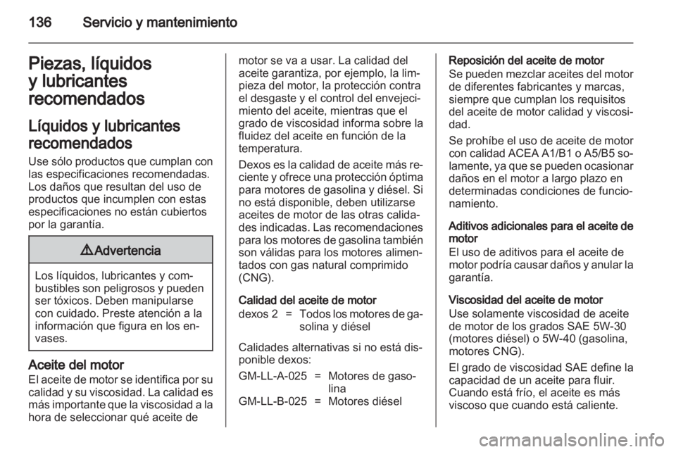 OPEL COMBO D 2012  Manual de Instrucciones (in Spanish) 