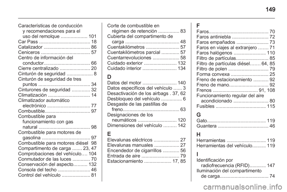 OPEL COMBO D 2012  Manual de Instrucciones (in Spanish) 