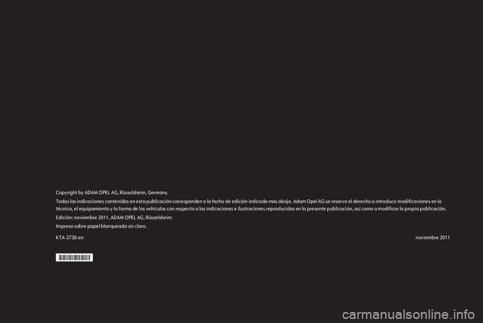 OPEL COMBO D 2012  Manual de Instrucciones (in Spanish) 
