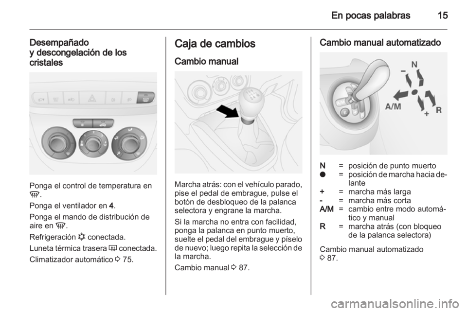 OPEL COMBO D 2012  Manual de Instrucciones (in Spanish) 