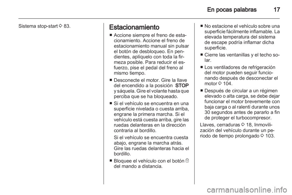 OPEL COMBO D 2012  Manual de Instrucciones (in Spanish) 