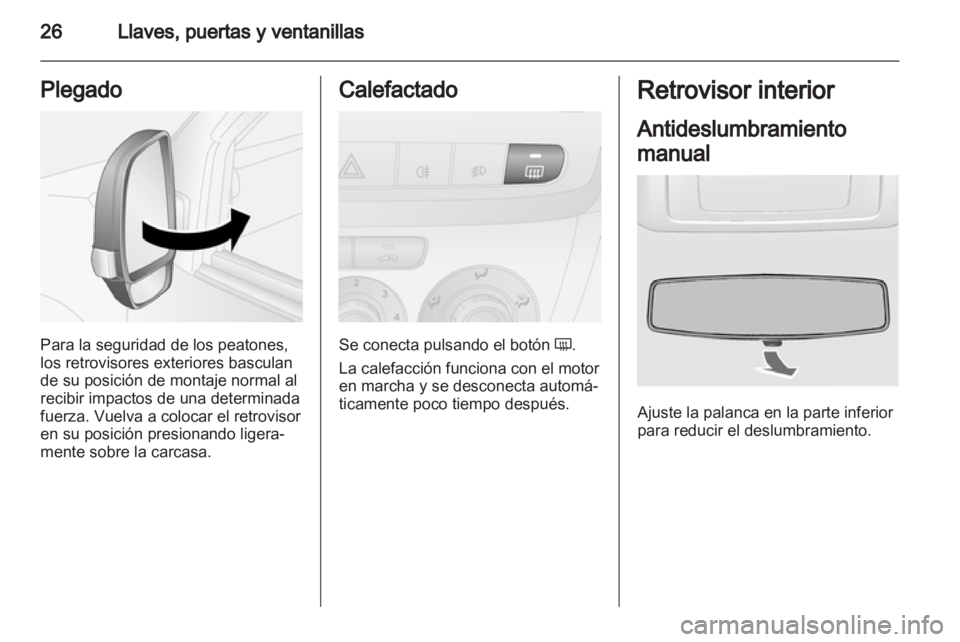 OPEL COMBO D 2012  Manual de Instrucciones (in Spanish) 