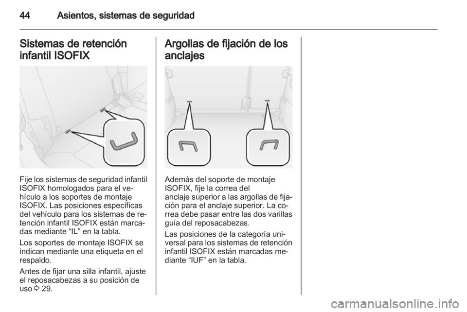 OPEL COMBO D 2012  Manual de Instrucciones (in Spanish) 