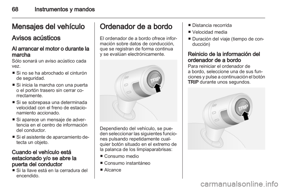 OPEL COMBO D 2012  Manual de Instrucciones (in Spanish) 