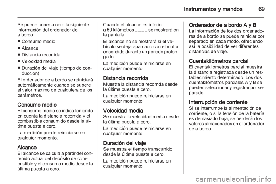 OPEL COMBO D 2012  Manual de Instrucciones (in Spanish) 