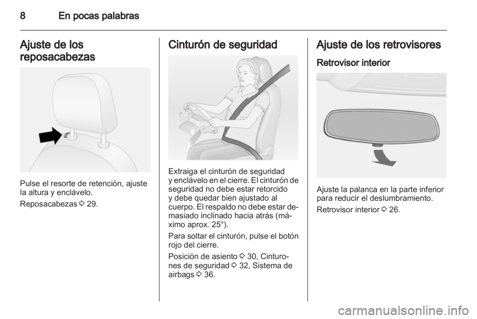 OPEL COMBO D 2012  Manual de Instrucciones (in Spanish) 