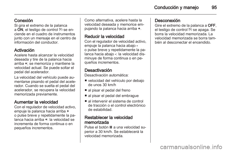OPEL COMBO D 2012  Manual de Instrucciones (in Spanish) 