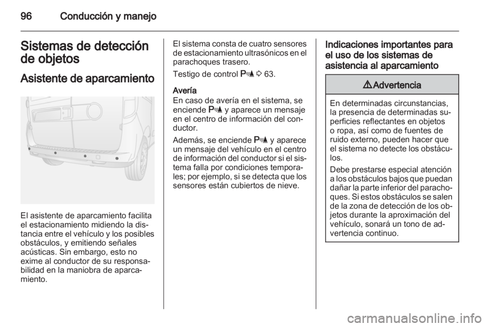 OPEL COMBO D 2012  Manual de Instrucciones (in Spanish) 