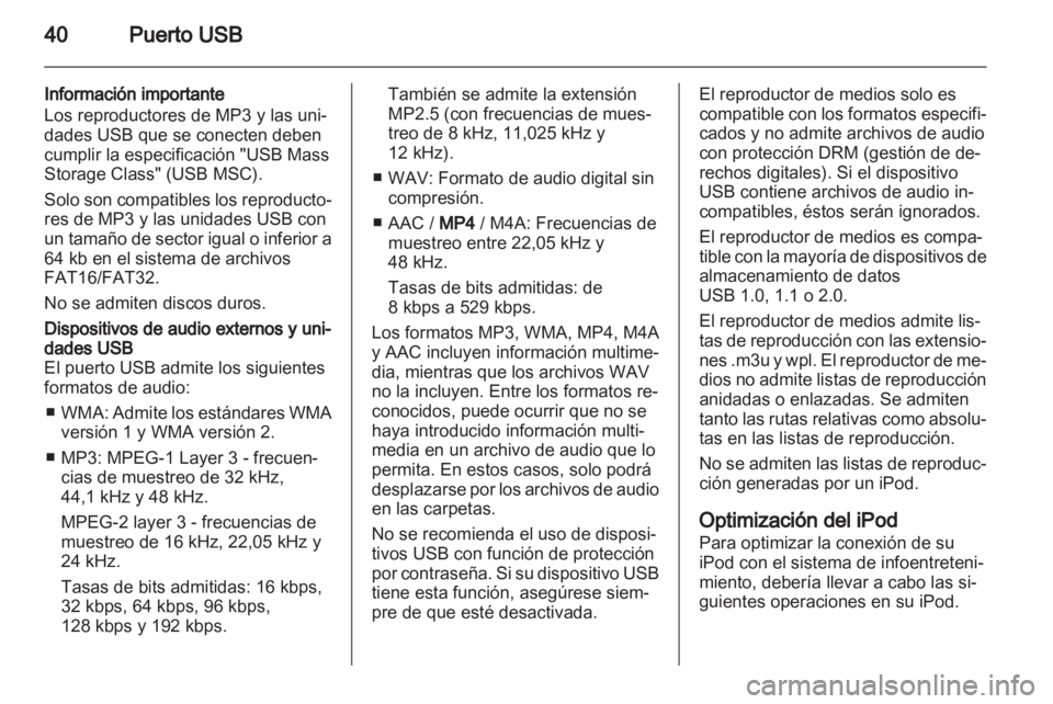OPEL COMBO D 2013  Manual de infoentretenimiento (in Spanish) 