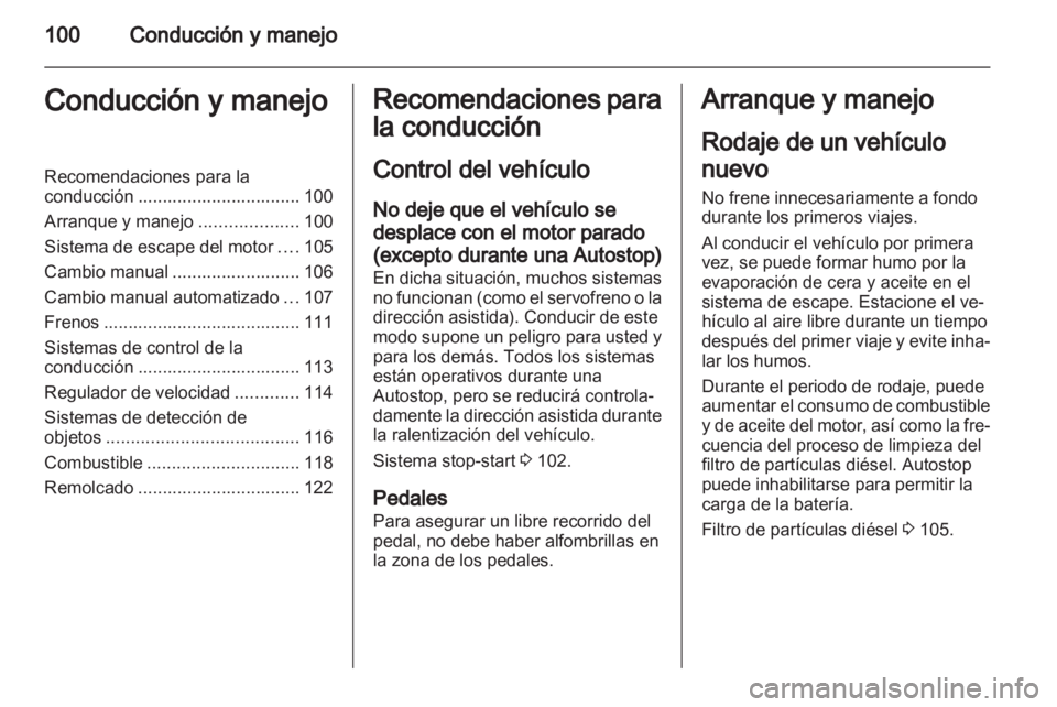 OPEL COMBO D 2013  Manual de Instrucciones (in Spanish) 