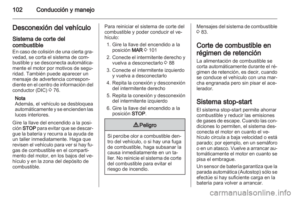 OPEL COMBO D 2013  Manual de Instrucciones (in Spanish) 