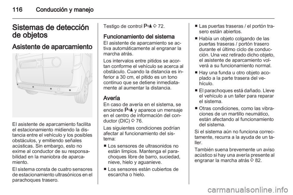 OPEL COMBO D 2013  Manual de Instrucciones (in Spanish) 