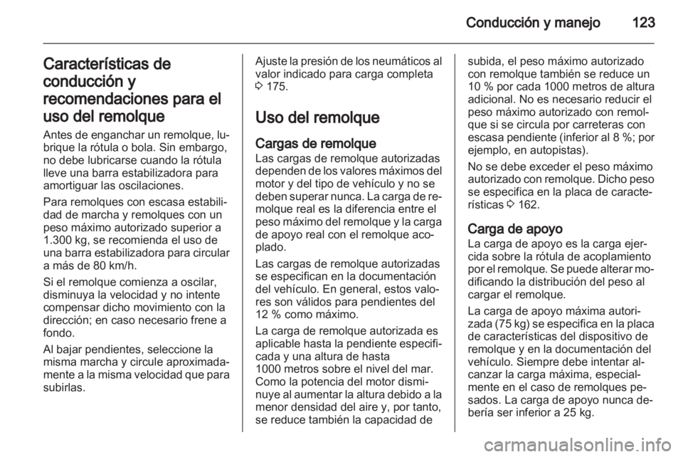 OPEL COMBO D 2013  Manual de Instrucciones (in Spanish) 
