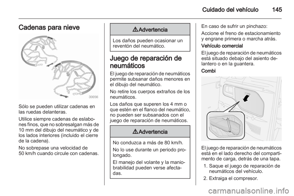 OPEL COMBO D 2013  Manual de Instrucciones (in Spanish) 