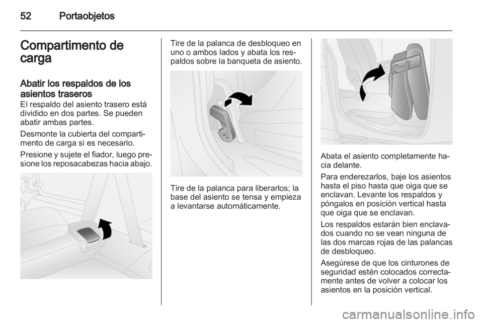 OPEL COMBO D 2013  Manual de Instrucciones (in Spanish) 