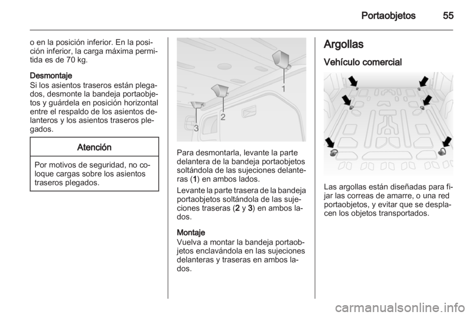 OPEL COMBO D 2013  Manual de Instrucciones (in Spanish) 