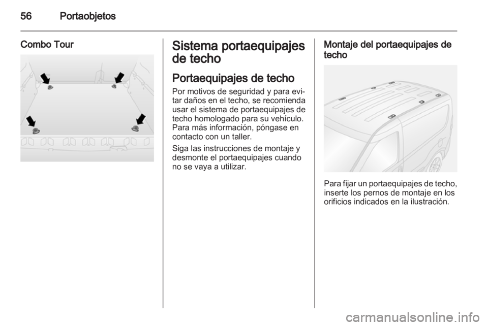 OPEL COMBO D 2013  Manual de Instrucciones (in Spanish) 