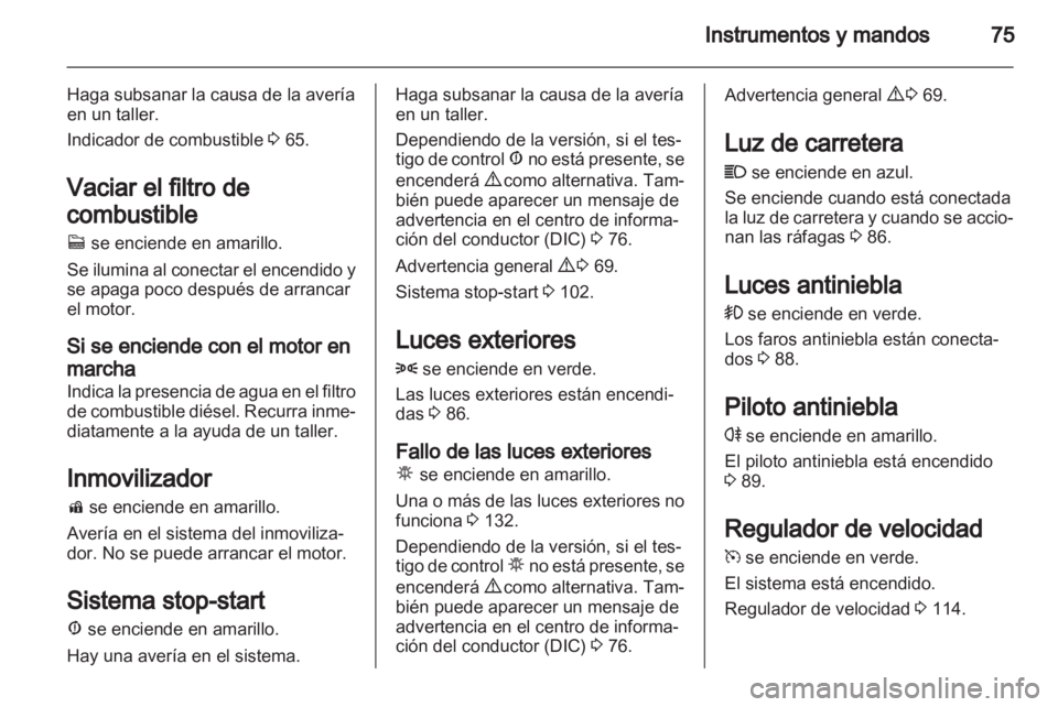 OPEL COMBO D 2013  Manual de Instrucciones (in Spanish) 
