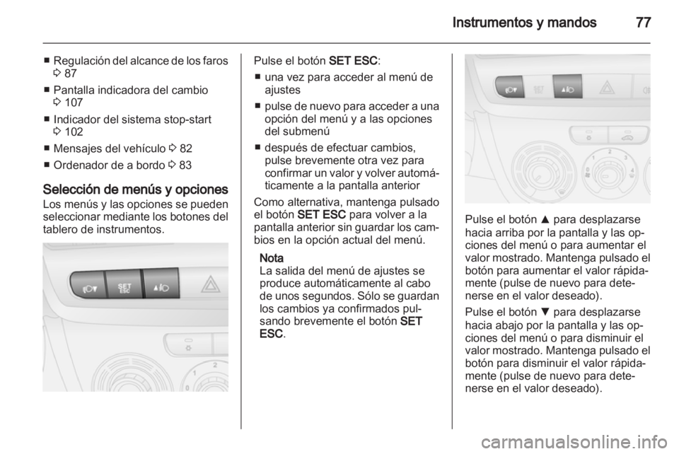 OPEL COMBO D 2013  Manual de Instrucciones (in Spanish) 