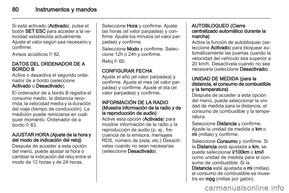 OPEL COMBO D 2013  Manual de Instrucciones (in Spanish) 
