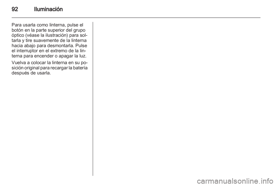 OPEL COMBO D 2013  Manual de Instrucciones (in Spanish) 
