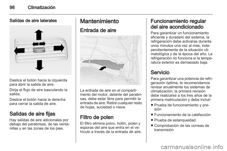 OPEL COMBO D 2013  Manual de Instrucciones (in Spanish) 