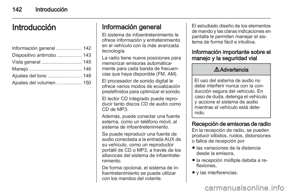 OPEL CORSA 2010.5  Manual de infoentretenimiento (in Spanish) 