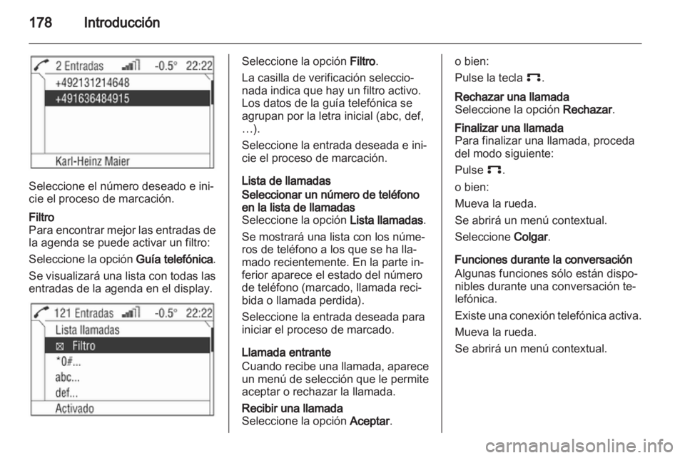 OPEL CORSA 2010.5  Manual de infoentretenimiento (in Spanish) 