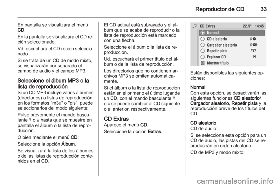 OPEL CORSA 2010.5  Manual de infoentretenimiento (in Spanish) 
