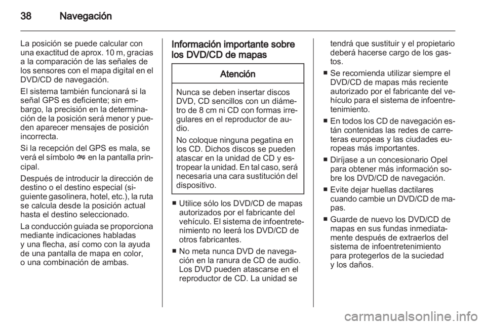 OPEL CORSA 2010.5  Manual de infoentretenimiento (in Spanish) 