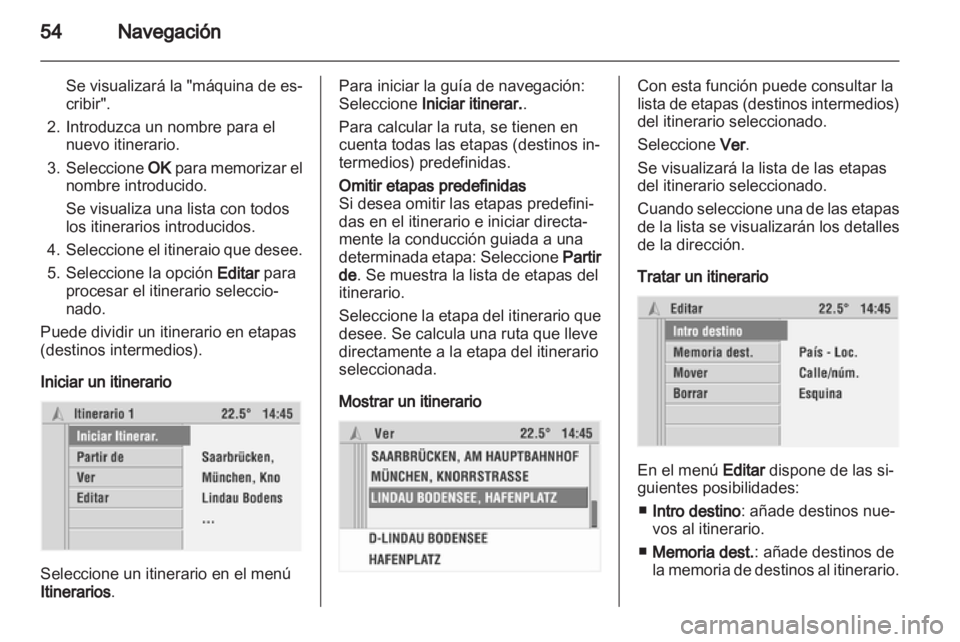 OPEL CORSA 2010.5  Manual de infoentretenimiento (in Spanish) 
