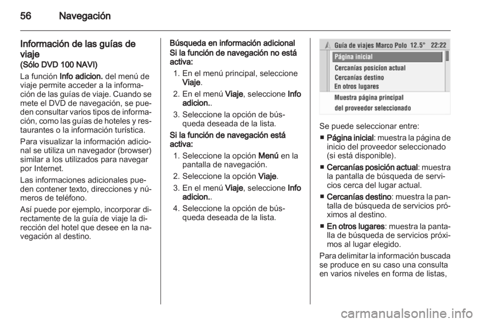 OPEL CORSA 2010.5  Manual de infoentretenimiento (in Spanish) 