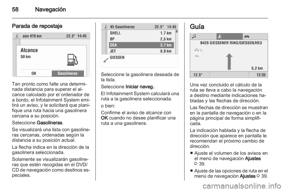 OPEL CORSA 2010.5  Manual de infoentretenimiento (in Spanish) 