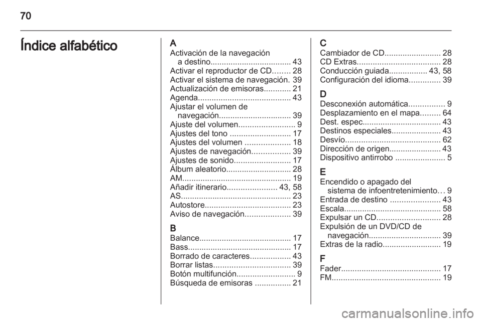 OPEL CORSA 2010.5  Manual de infoentretenimiento (in Spanish) 