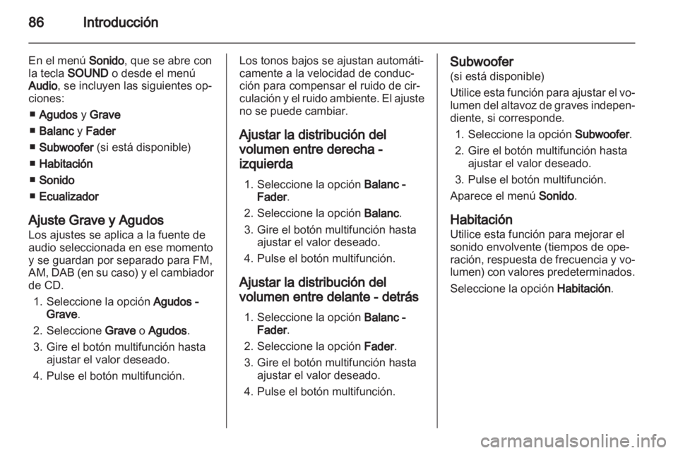 OPEL CORSA 2010.5  Manual de infoentretenimiento (in Spanish) 