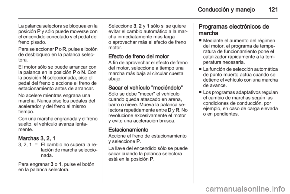 OPEL CORSA 2010.5  Manual de Instrucciones (in Spanish) 
