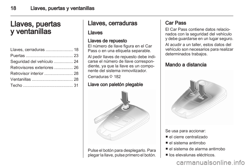 OPEL CORSA 2010.5  Manual de Instrucciones (in Spanish) 