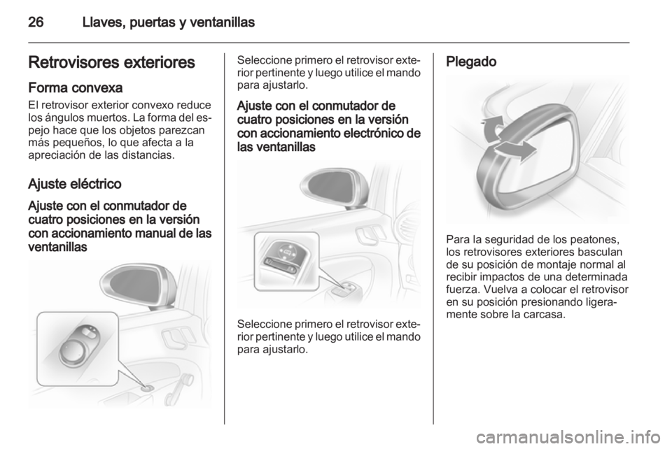 OPEL CORSA 2010.5  Manual de Instrucciones (in Spanish) 