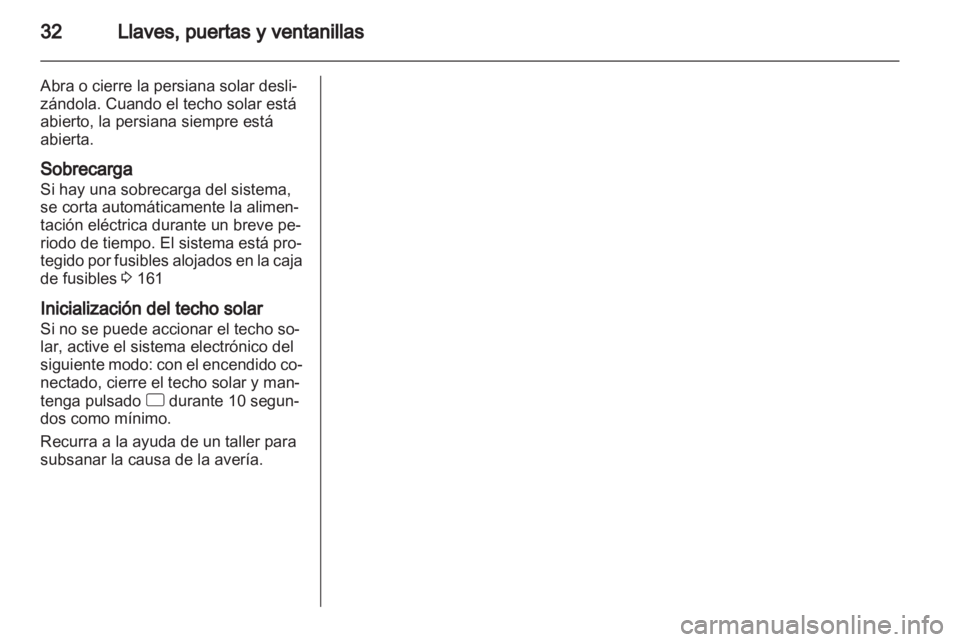 OPEL CORSA 2010.5  Manual de Instrucciones (in Spanish) 