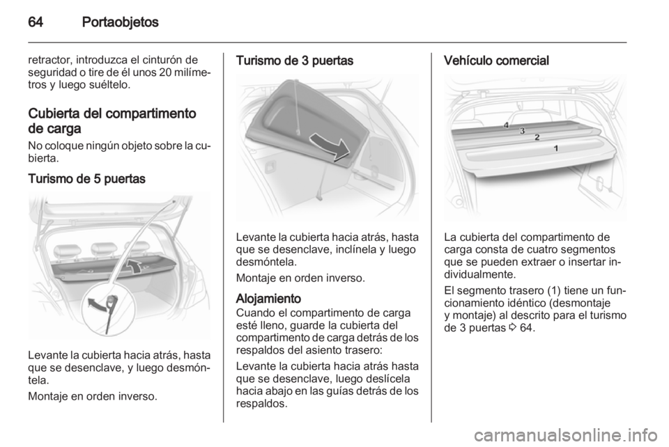 OPEL CORSA 2010.5  Manual de Instrucciones (in Spanish) 