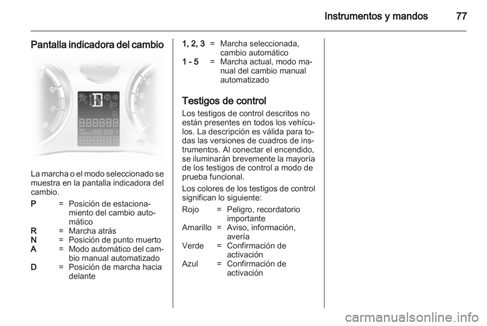 OPEL CORSA 2010.5  Manual de Instrucciones (in Spanish) 